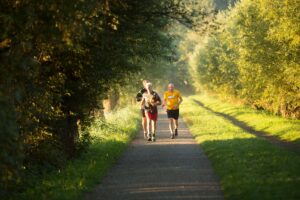 people running